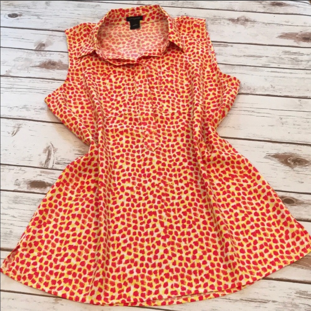 Ann Taylor Sleeveless Cool Shirt Top in Small